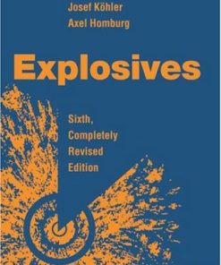 Explosives 6 ed 6th Edition Meyer Rudolf