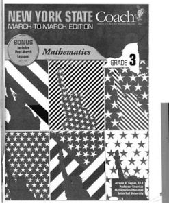 New York State Coach March to March Edition Mathematics Grade 3 1st Edition by Jerome Kaplan ISBN 1598234536 9781598234534